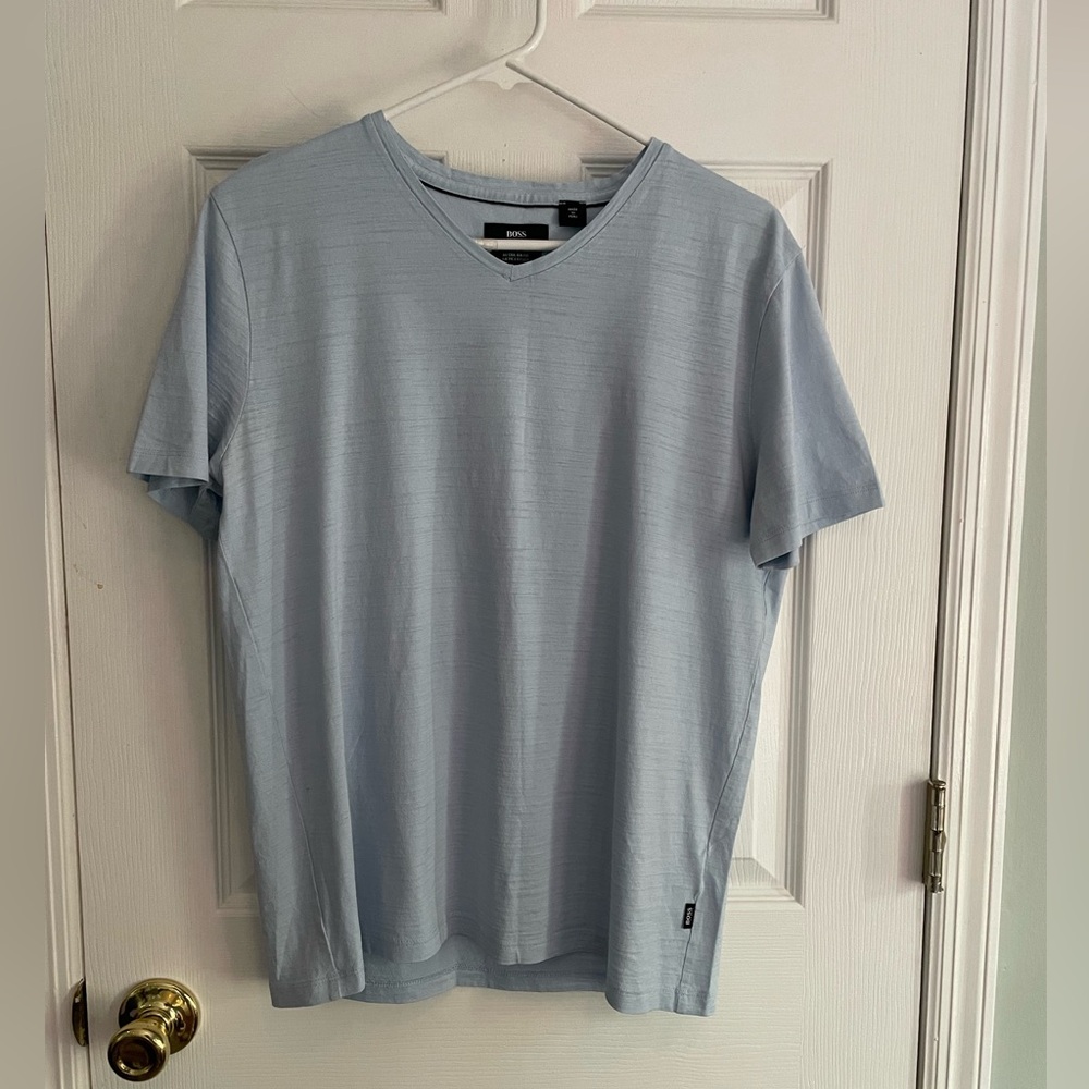 Hugo Boss Shirt Blue Large